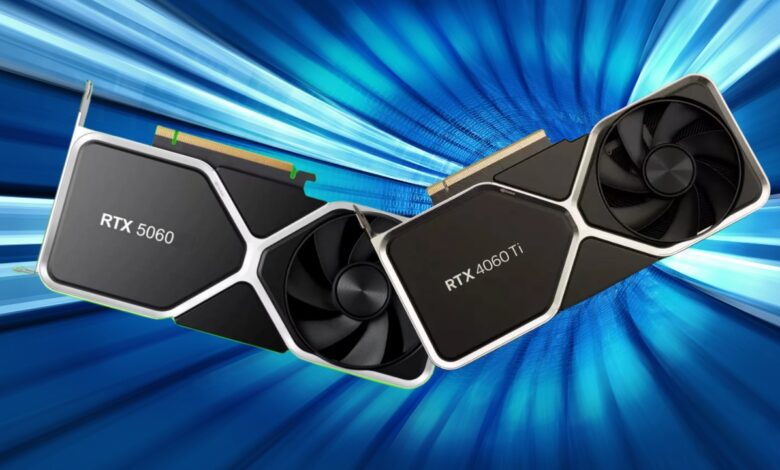 rtx 5060 vs rtx 4060 ti